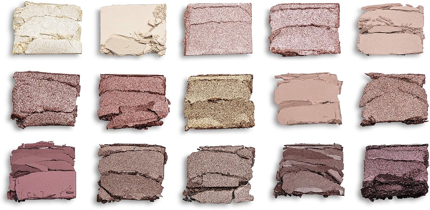 Makeup Revolution, Palette d'ombres à paupières Reloaded, Iconic 3.0, 15 nuances, 16,5 g RM 1.1 g (Lot de 15)