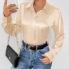 Test Zeagoo Chemisier satin col V beige : la blouse pas chère qui fait le job (avec quelques limites)