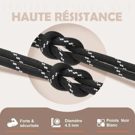 Test Stepace Lacets Ronds pour Bottes : des lacets costauds qui font juste le boulot