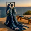 Piccioli chez Balenciaga : 24 000 plumes et une leçon de couture en plein air